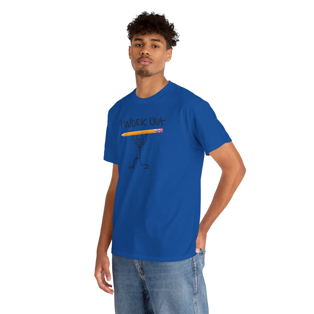 I Work Out T-Shirt/Cr8tive Designs