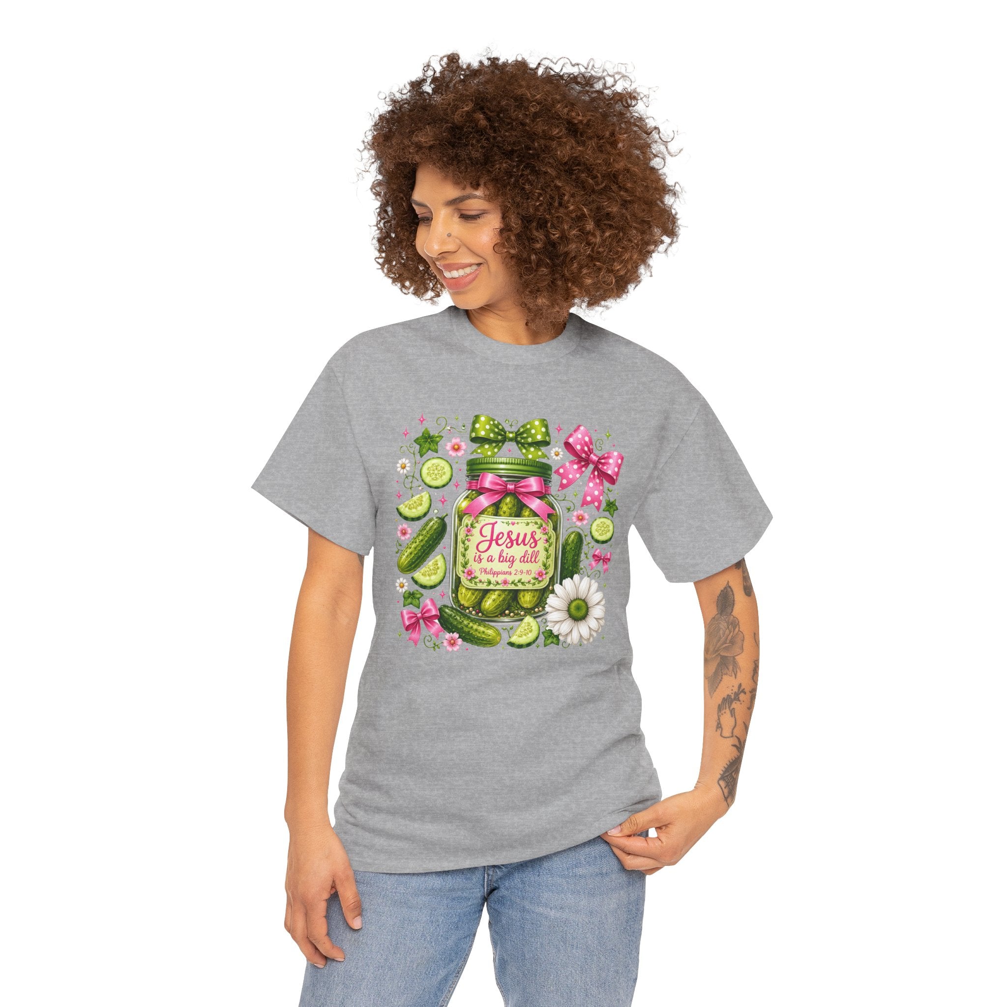 Jesus Is a Big Dill | Pickle Jar Faith Shirt | Cr8tive Designs