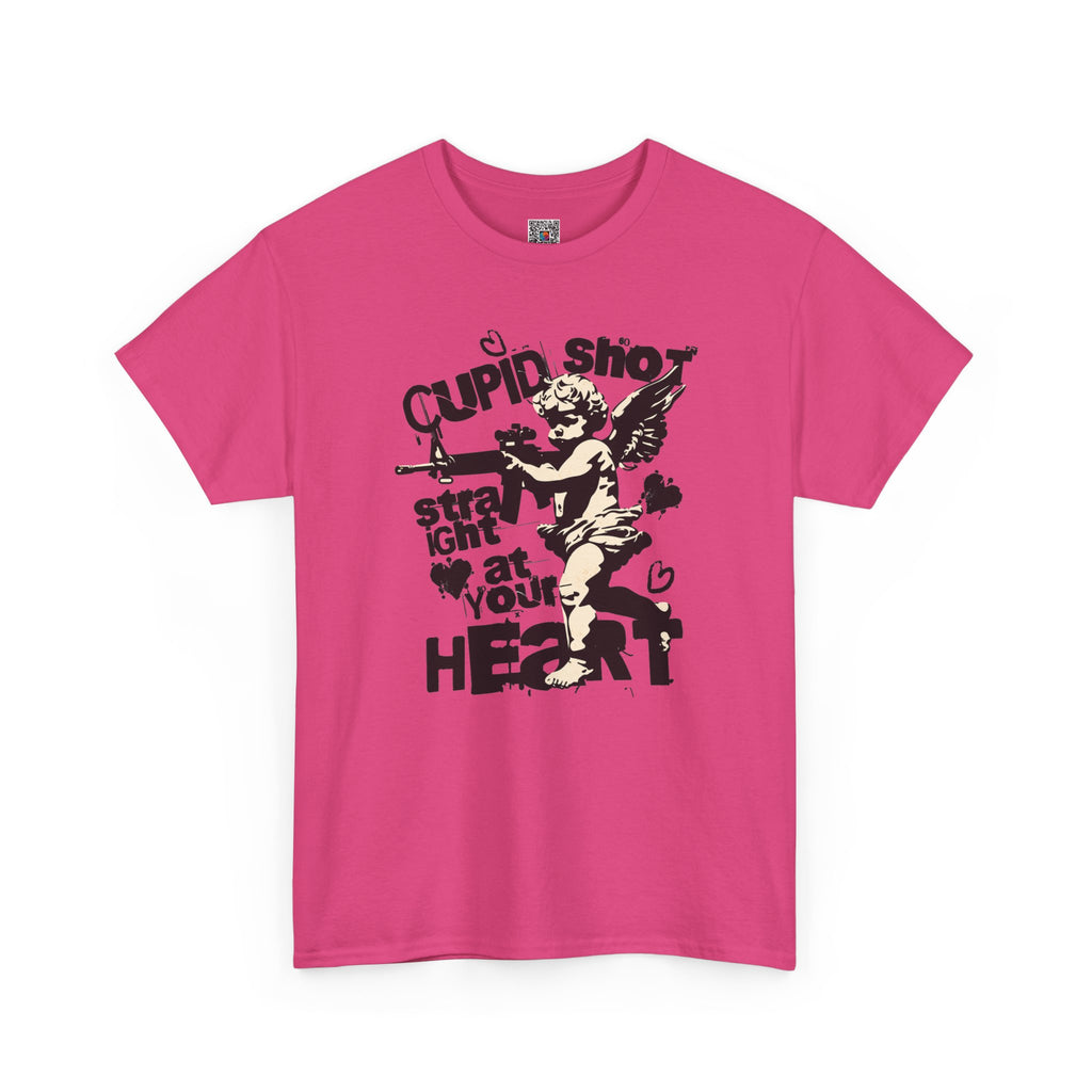 Cupid Shot Straight at Your Heart | Vintage Cupid Tshirt | Cr8tive Designs