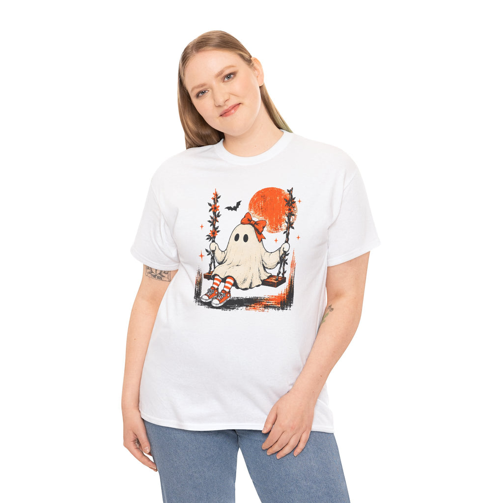 Vintage Ghost T-Shirt | Spooky Season Halloween Tee | Cr8tive Designs