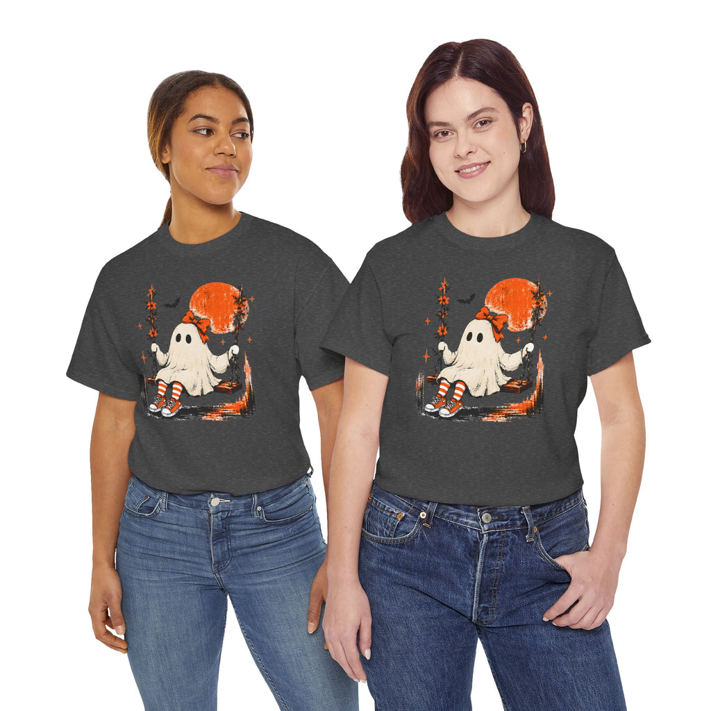 Vintage Ghost T-Shirt | Spooky Season Halloween Tee | Cr8tive Designs