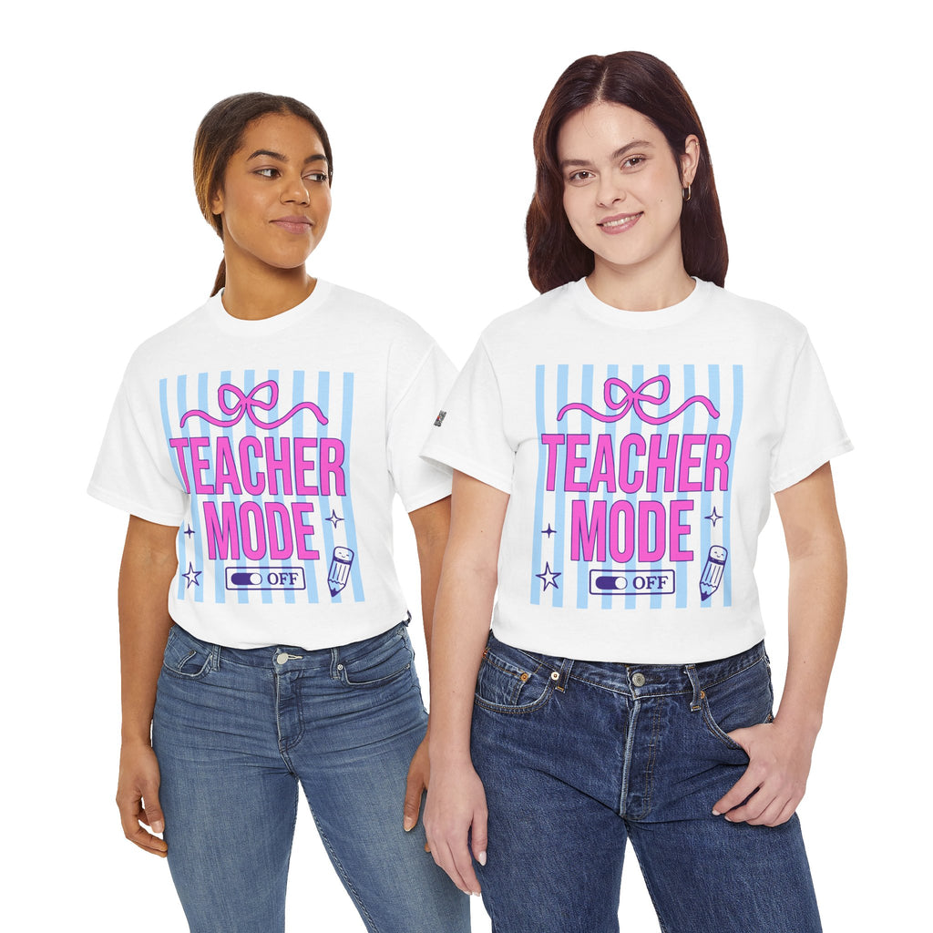 TEACHER MODE OFF T-SHIRT | FUNNY TEACHER SUMMER BREAK SHIRT | LAST DAY OF SCHOOL SHIRT | CR8TIVE DESIGNS