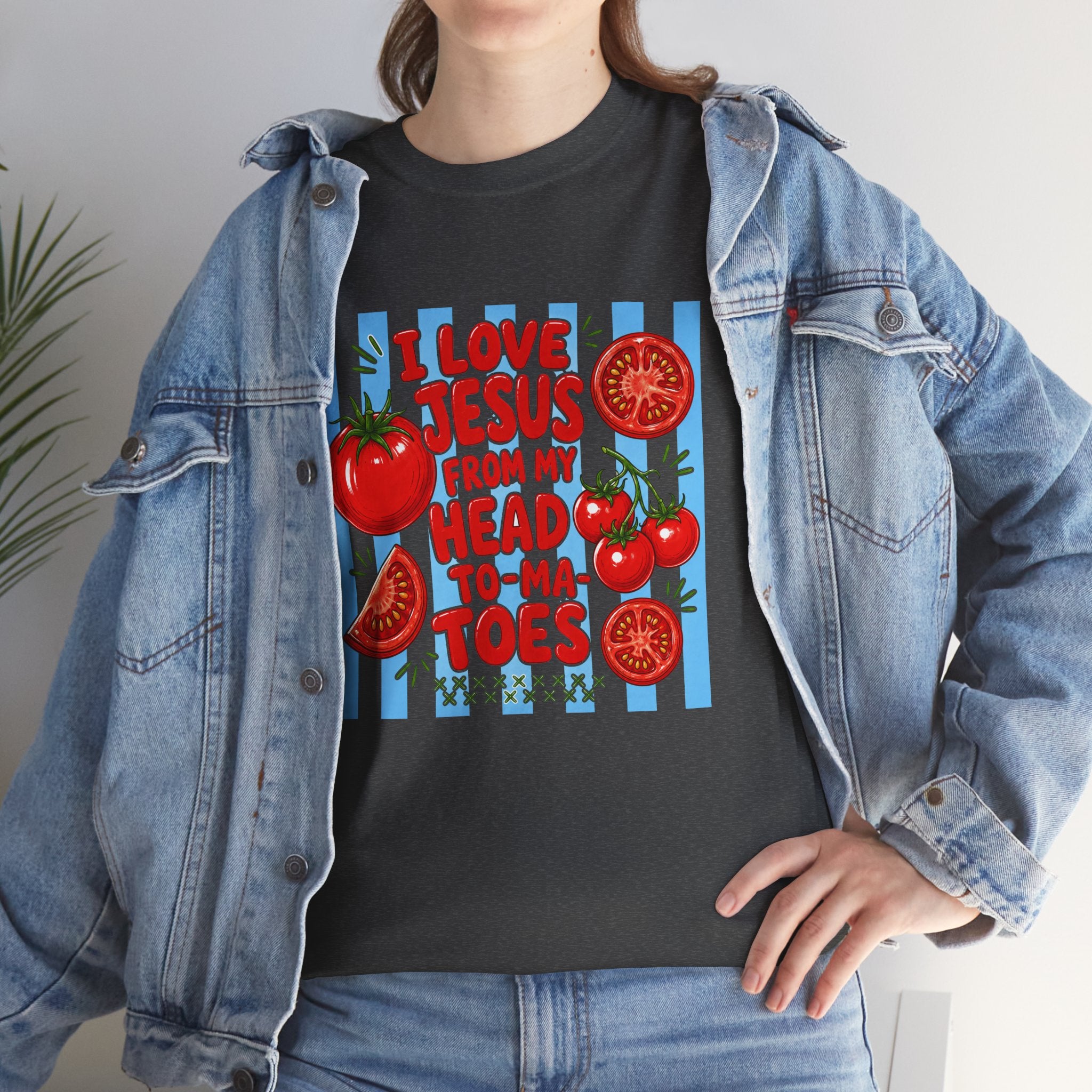 I Love Jesus From Head to Toes | Colorful Faith Shirt | Cr8tive Designs