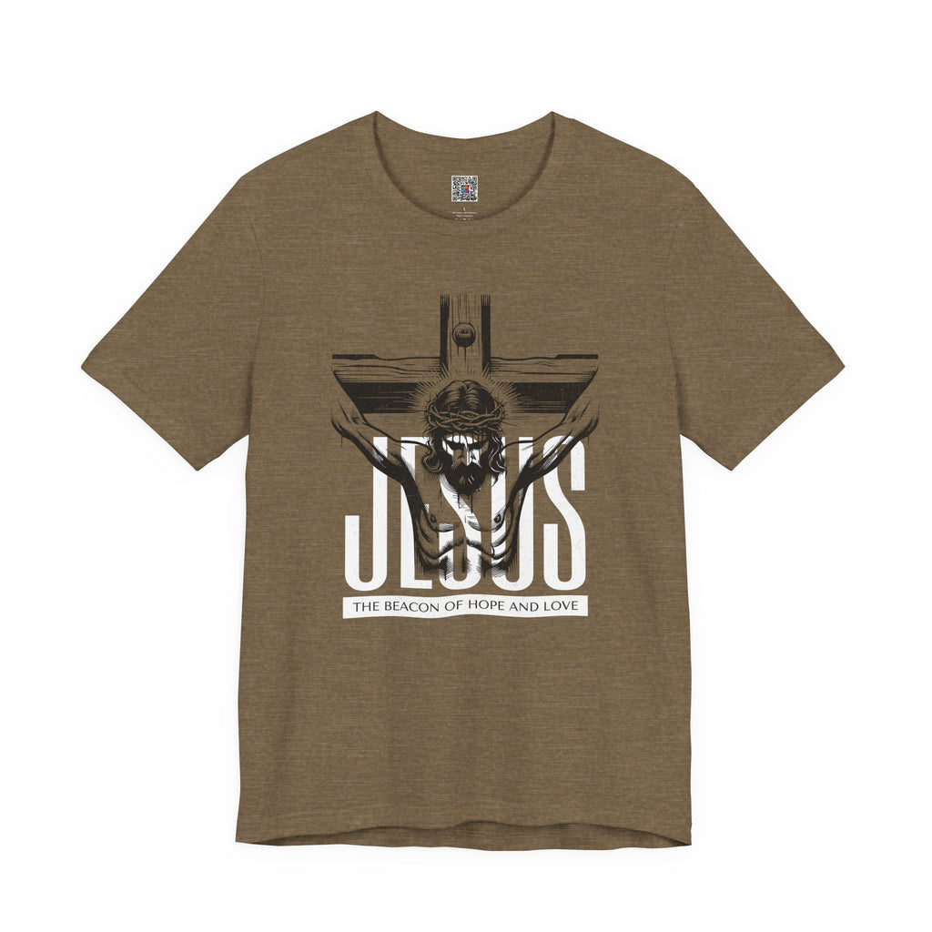 Jesus Crucifix Tee | Christian Graphic T-Shirt | Cr8tive Designs