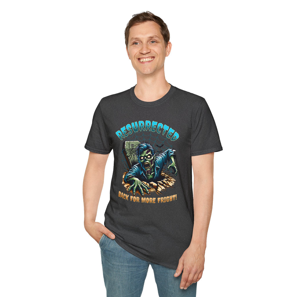 Resurrected Zombie T-Shirt | Retro Horror Graphic Tee | Cr8tive Designs
