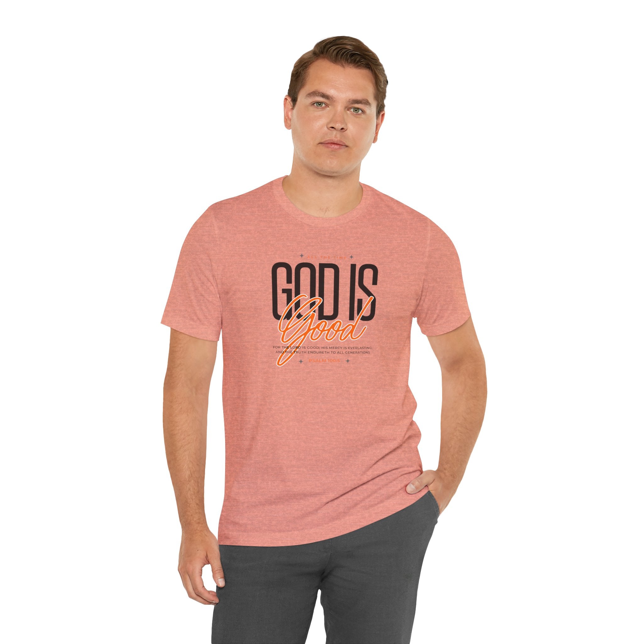 God Is Good T-Shirt | Inspirational Christian Faith Tee | Cr8tive Designs