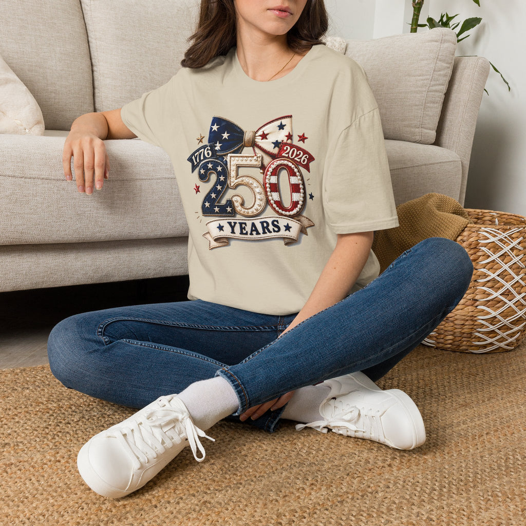 250 Years | Patriotic Bow Anniversary Design | Cr8tive Designs