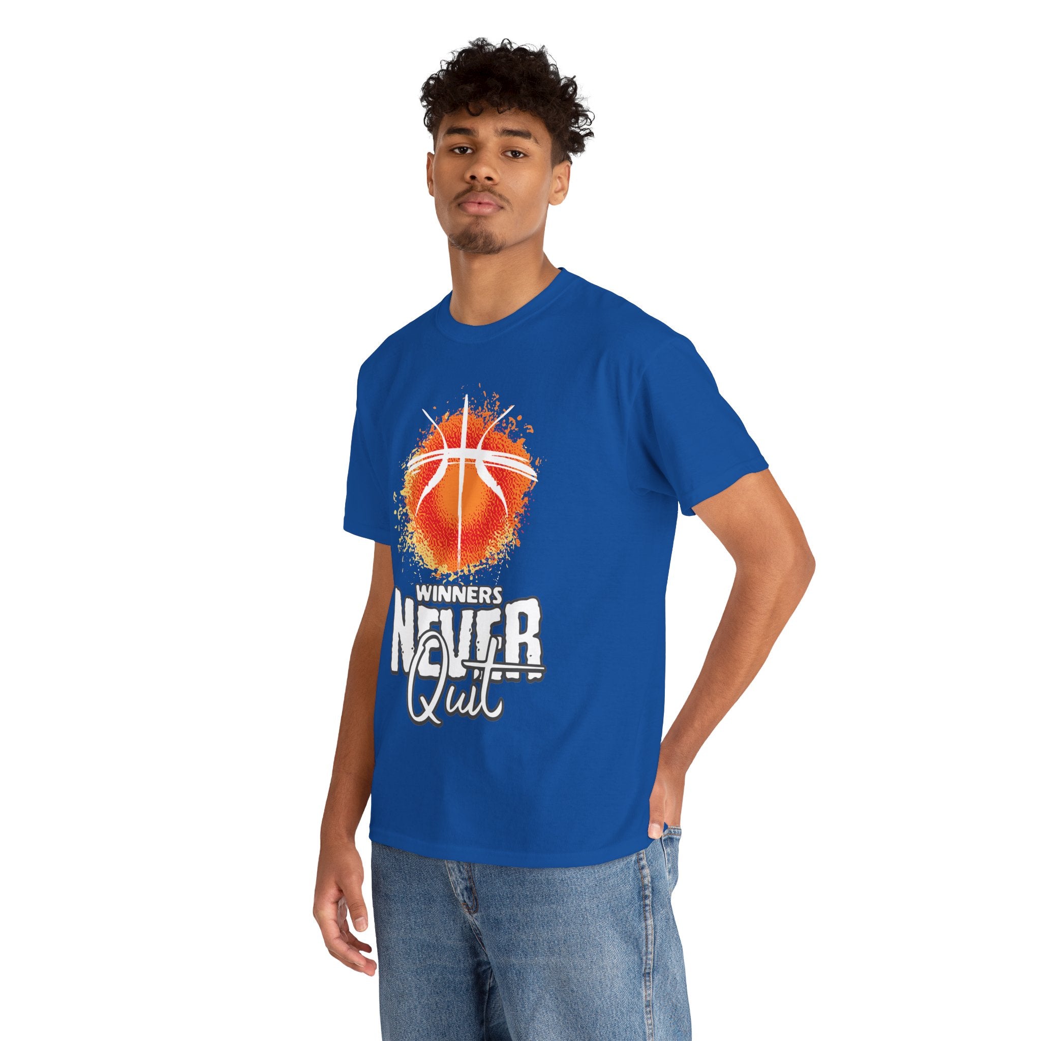 Winners Never Quit | Basketball Design | Cr8tive Designs