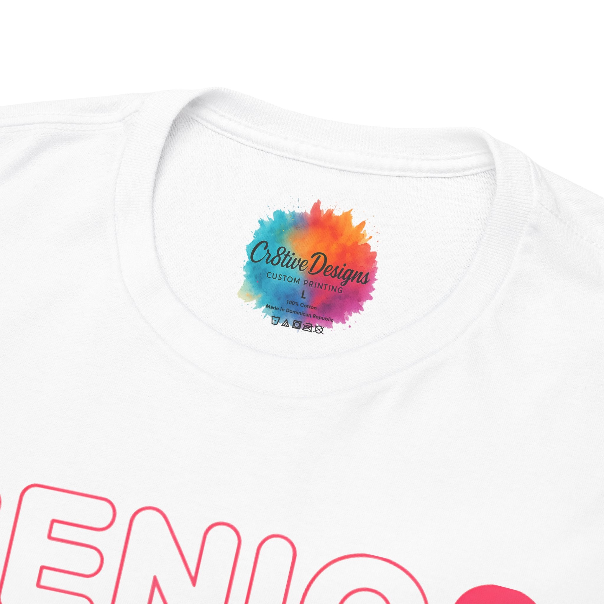 Senior 2026 Neon Script T-Shirt | Bold Layered Typography Tee | Trendy Graduation Shirt | Cr8tive Designs