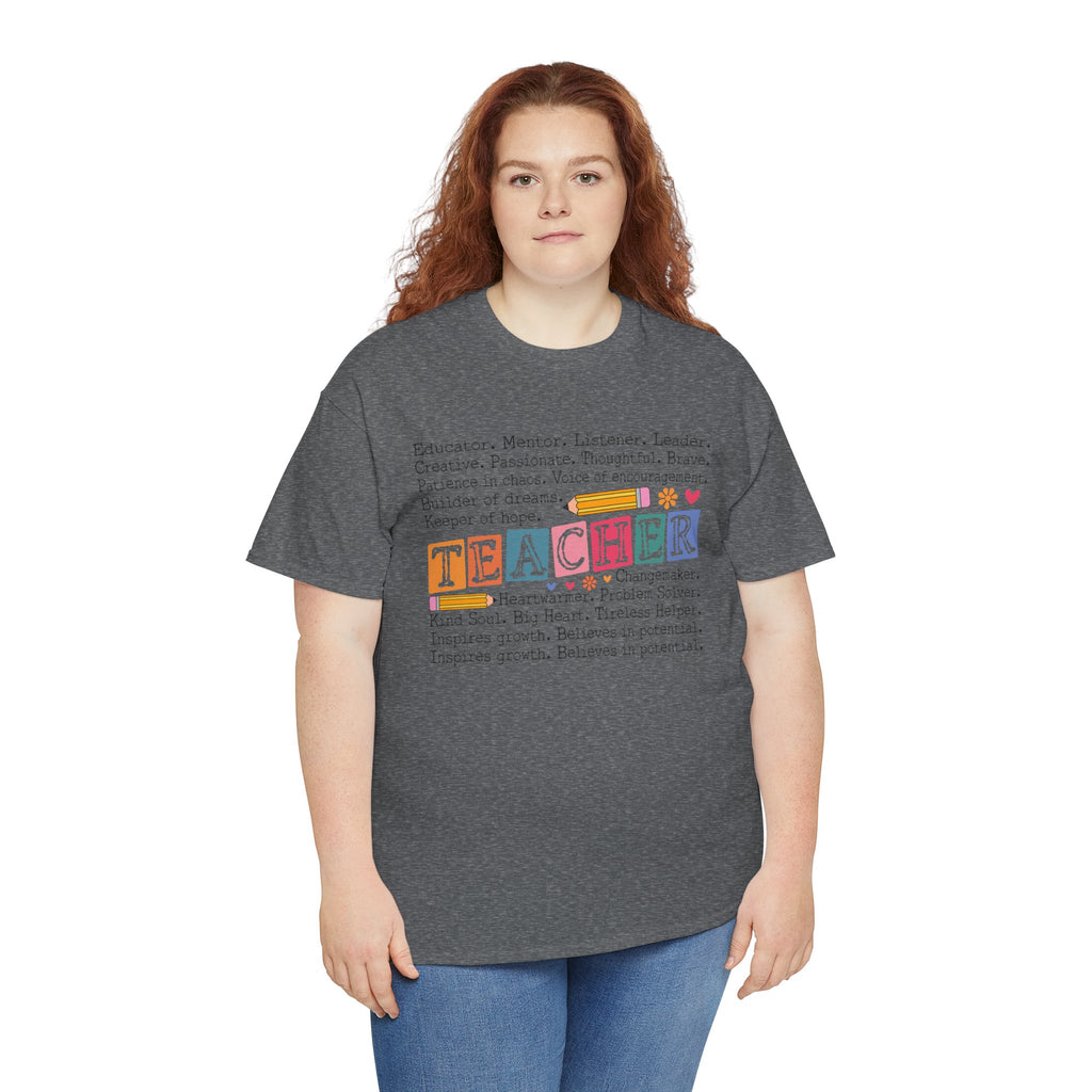 Teacher Definition Shirt | Back to School Teacher Tee | Cr8tive Designs