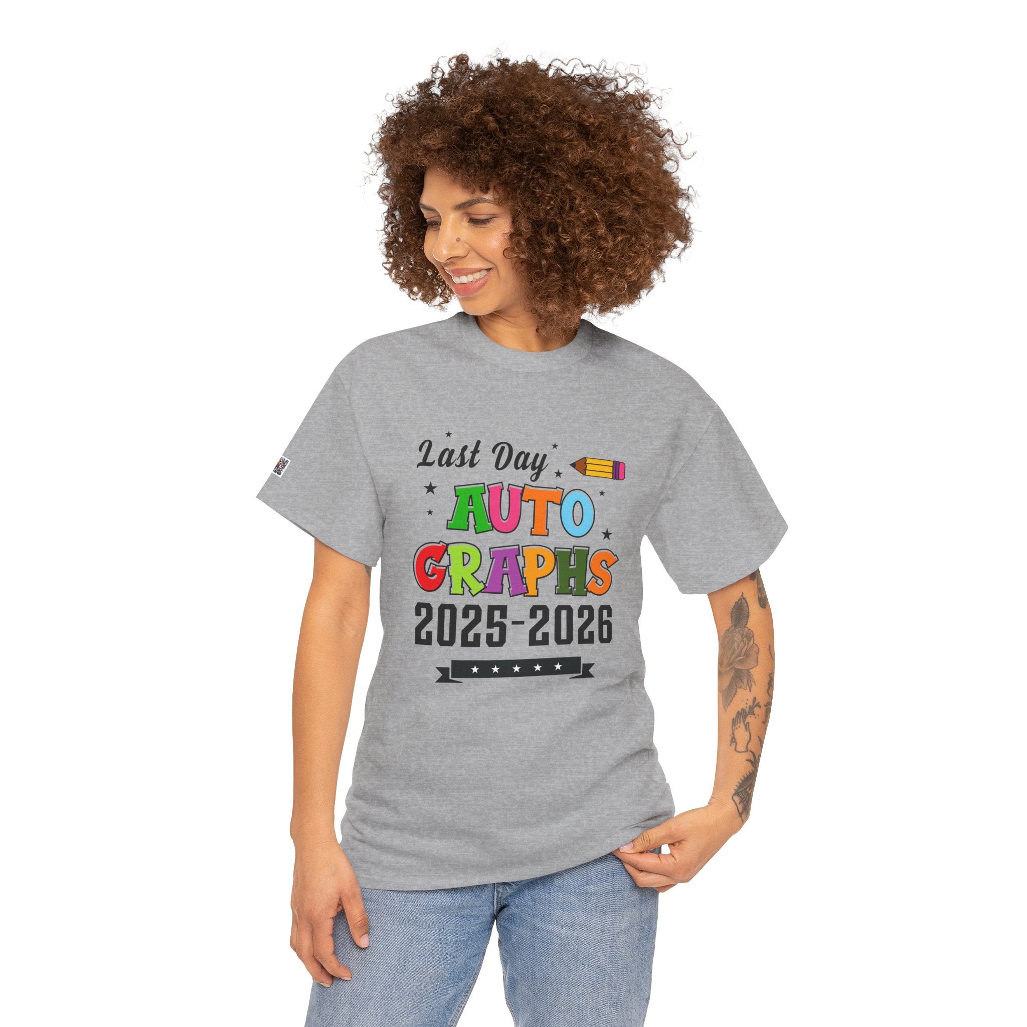 LAST DAY AUTOGRAPHS 2025-2026 T-SHIRT | SIGNATURE SHIRT | LAST DAY OF SCHOOL SHIRT | CR8TIVE DESIGNS