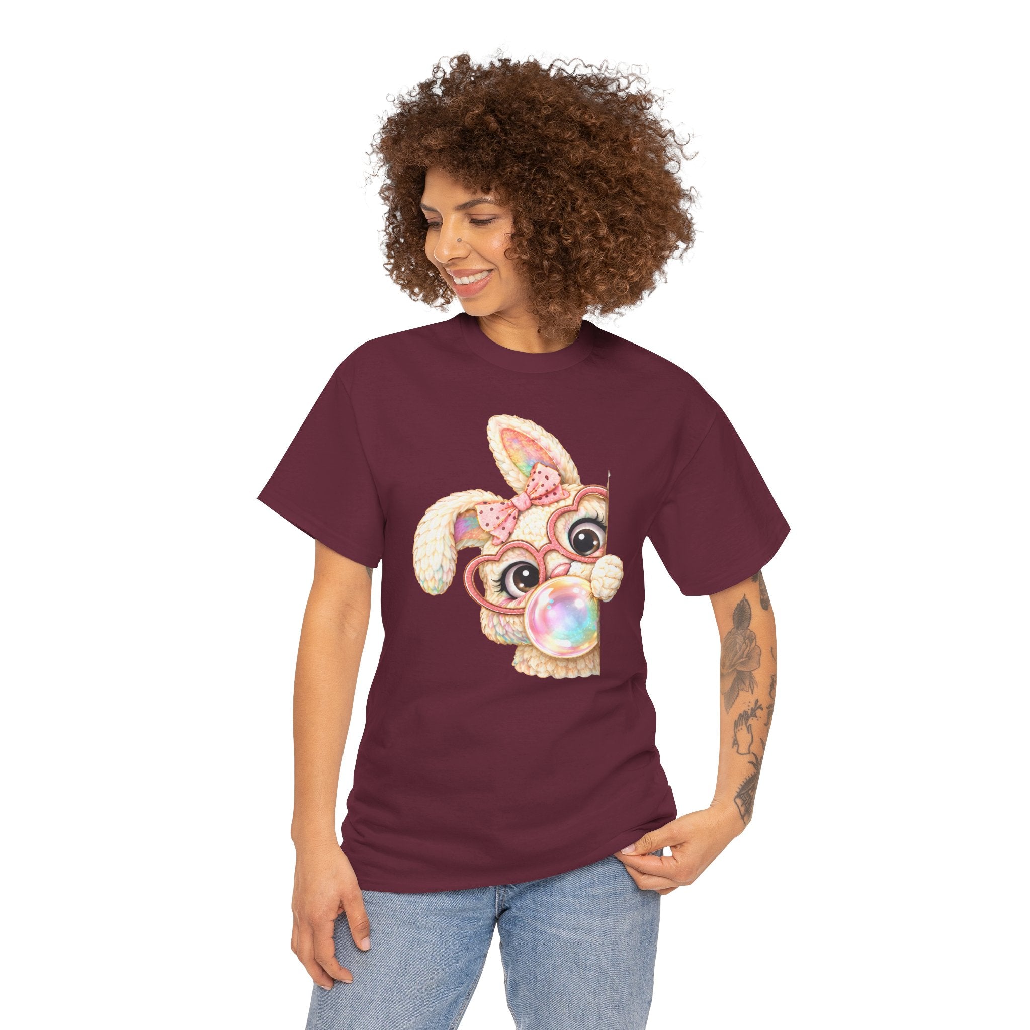 Cute Bunny Peekaboo T-Shirt