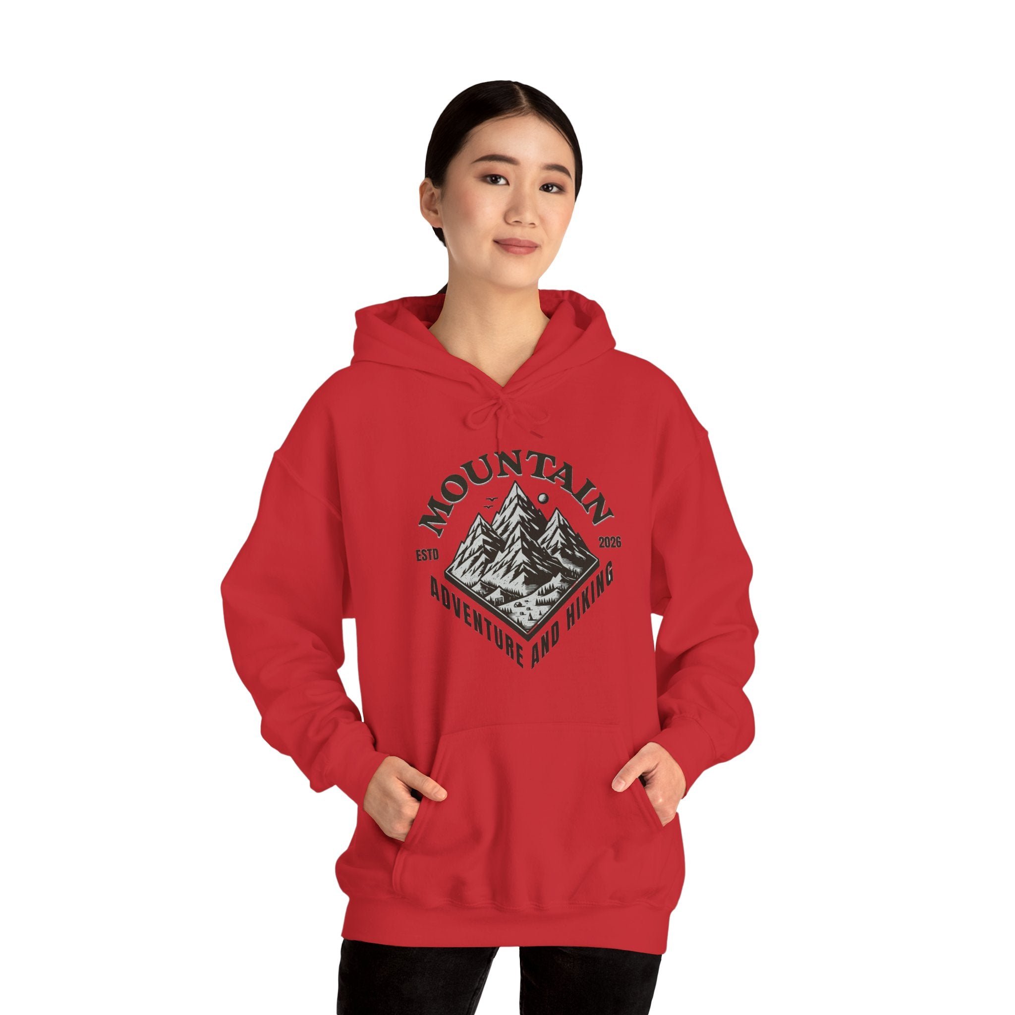 Mountain Adventure Hoodie | Outdoor Hunting & Wilderness Design | Cr8tive Designs