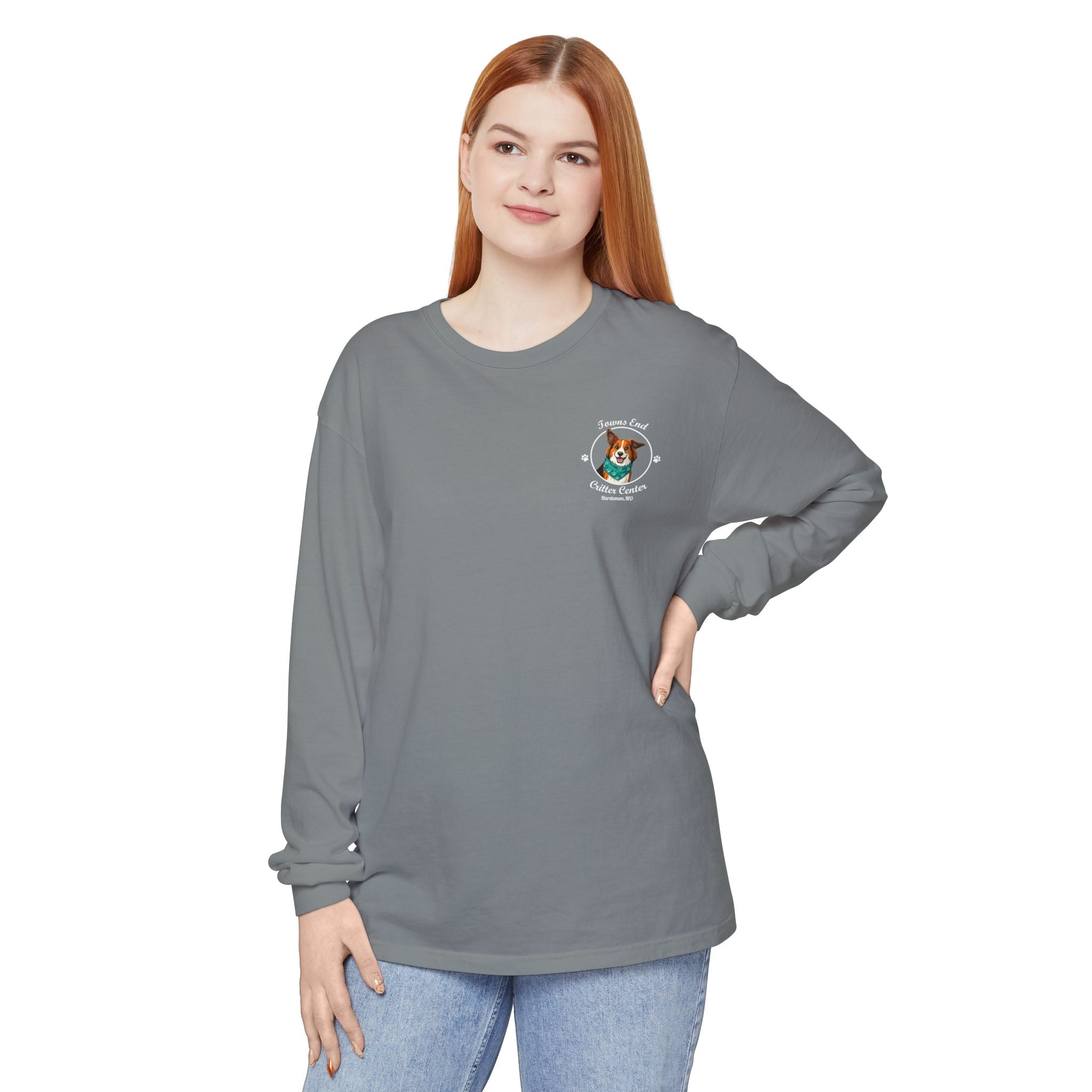 Towns End Critter Center Long Sleeve Tee