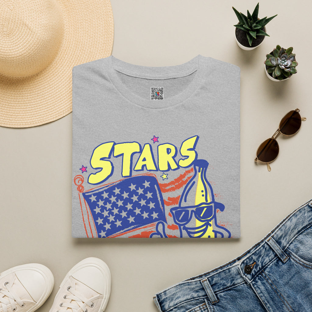 Stars Stripes & Bananas | Retro Patriotic Banana Design | Cr8tive Designs