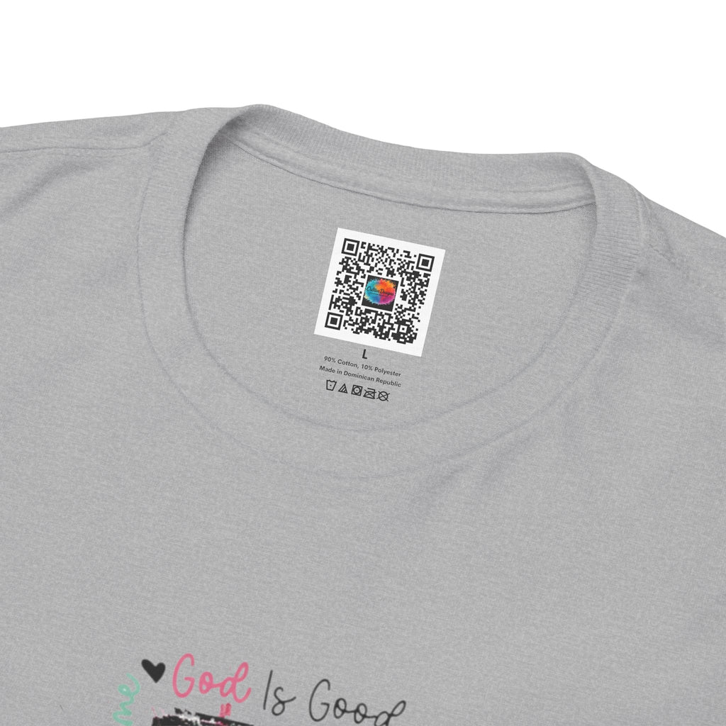 Christian Cross Heart T-Shirt — Faith & Love Graphic Tee