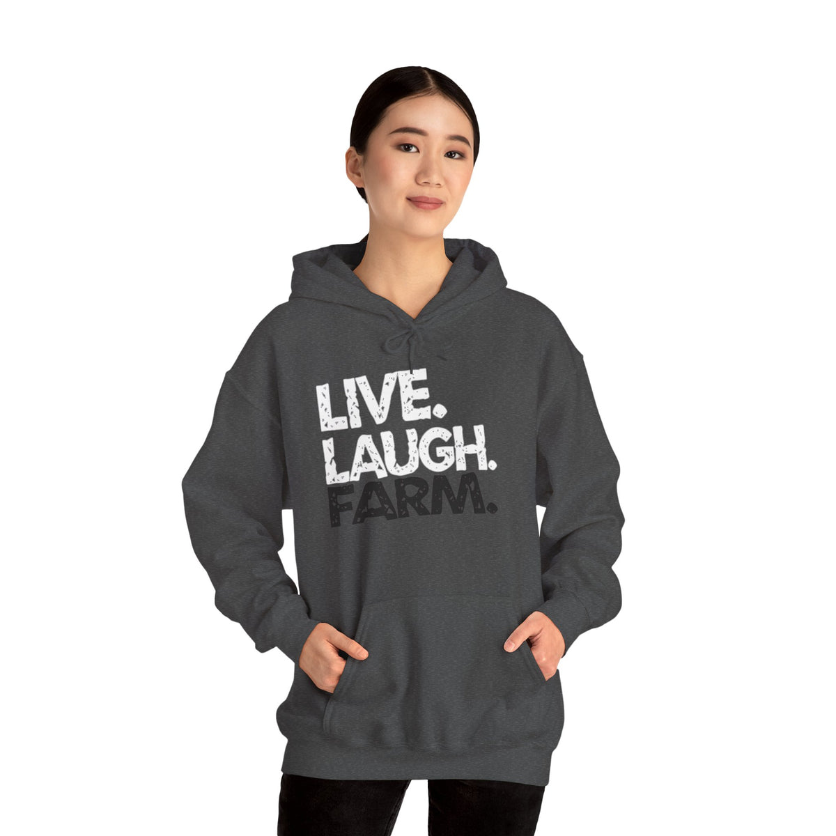 Live Laugh Farm Hoodie | Cr8tive Designs
