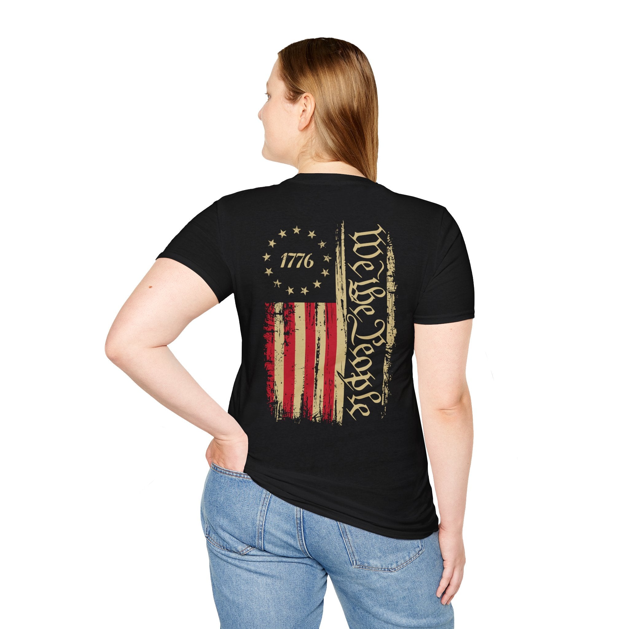 1776 We The People Flag | Vintage Patriotic American Design | Cr8tive Designs