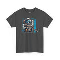 Cosmic Sentinel T-Shirt | Armed Alien Space Soldier Graphic Tee | Cr8tive Designs