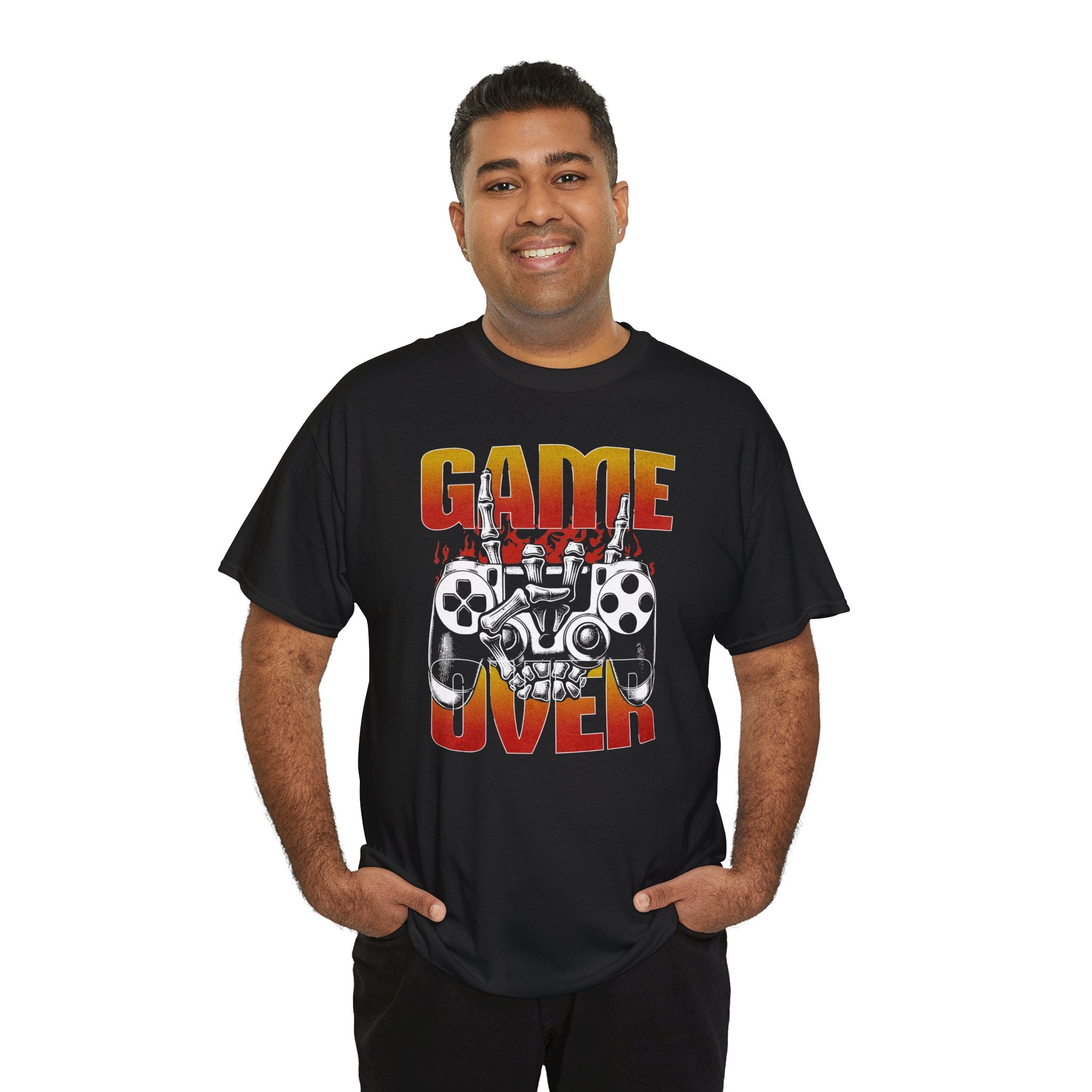 Game Over | Retro Gamer Tshirt Design | Cr8tive Designs