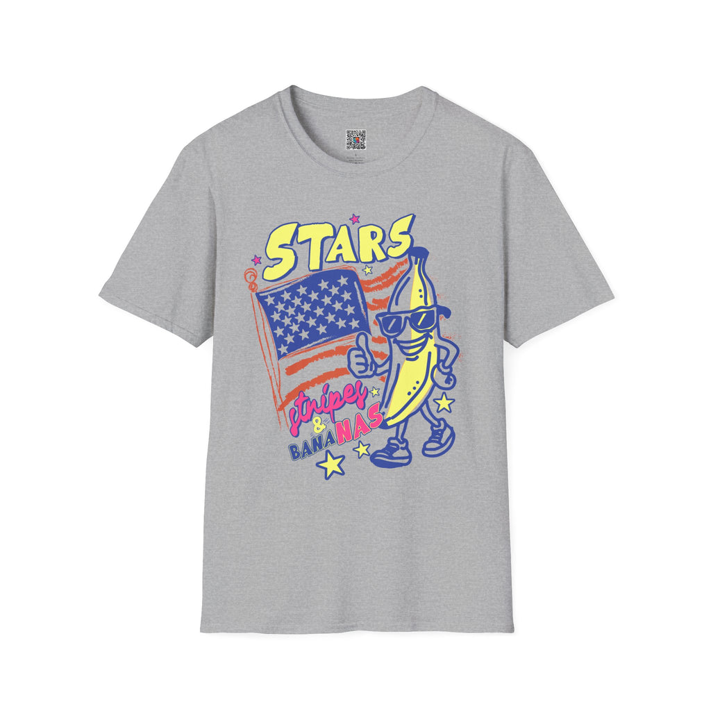 Stars Stripes & Bananas | Retro Patriotic Banana Design | Cr8tive Designs