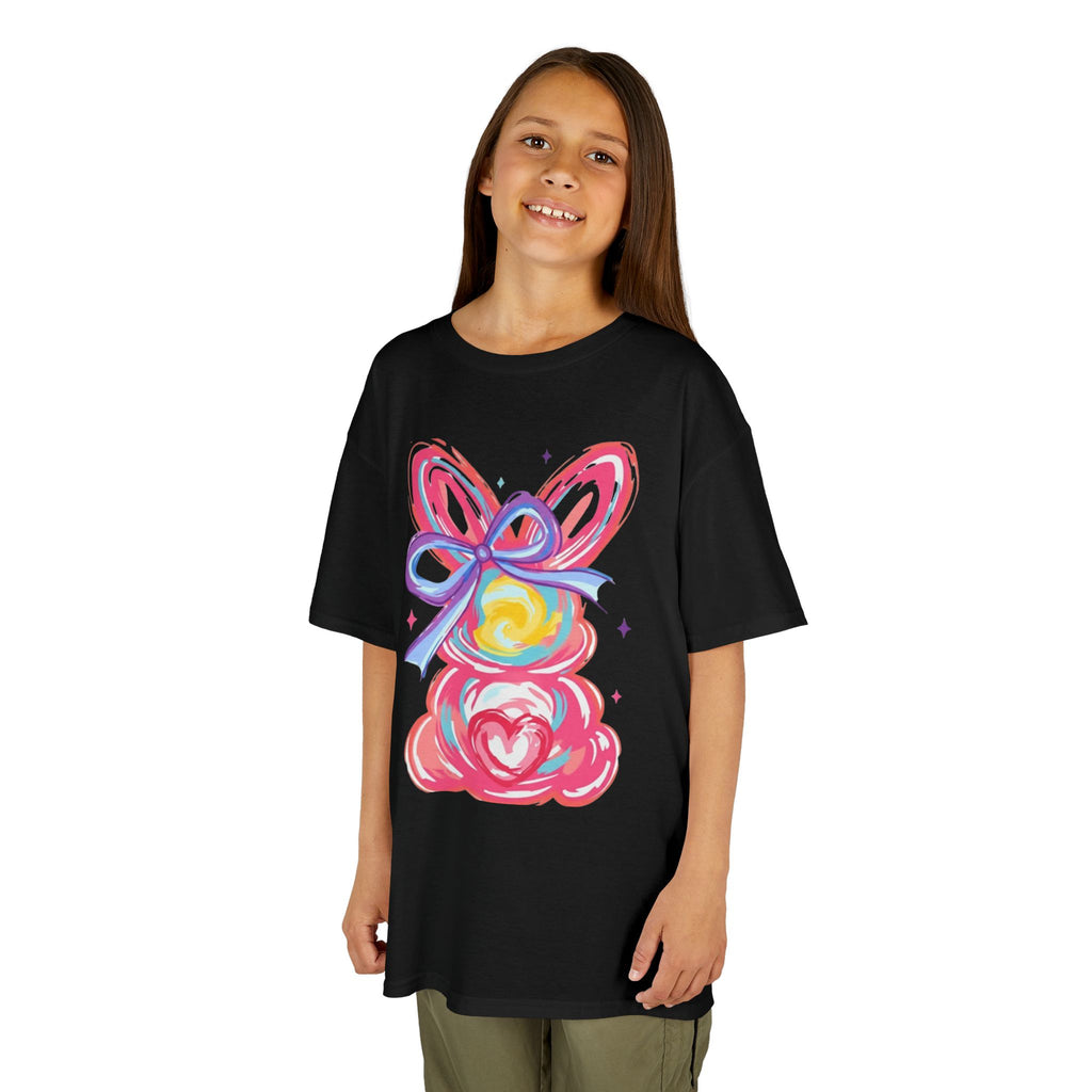 Kids Bunny Ribbon T‑Shirt