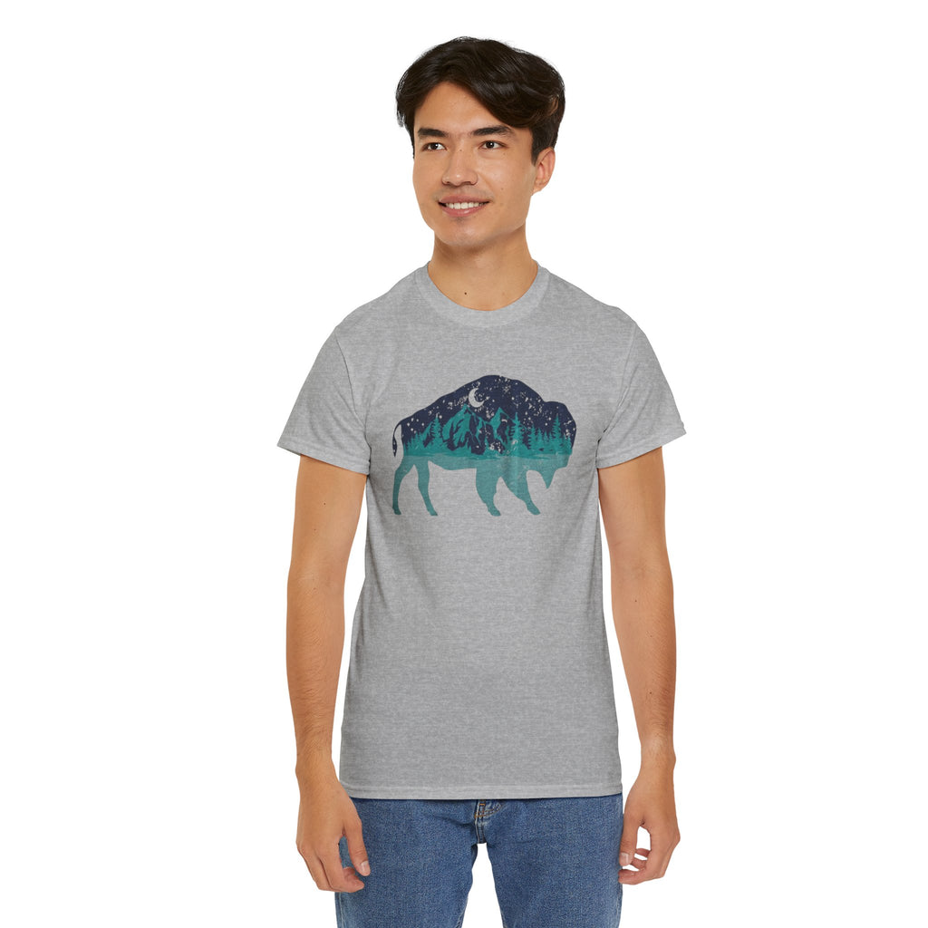 Buffalo Nightscape T-Shirt /Cr8tive Designs