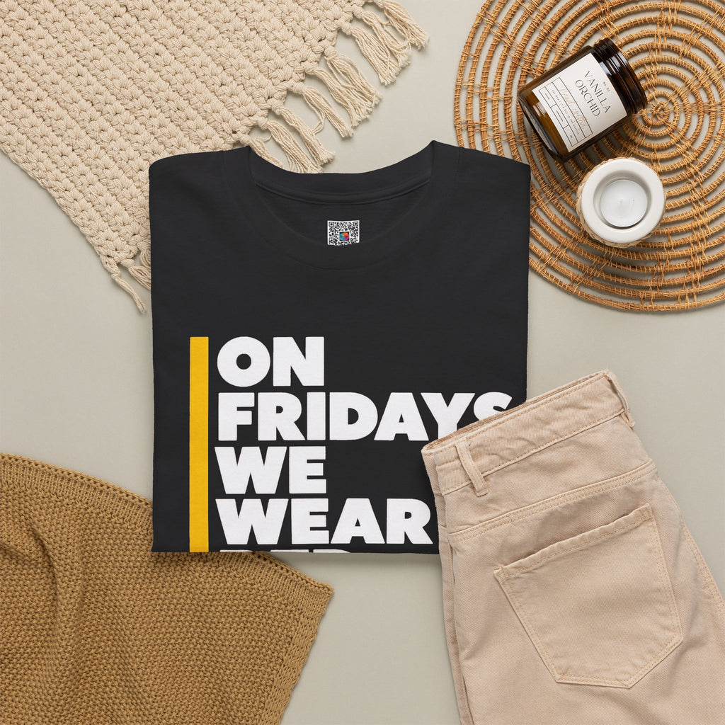 On Fridays We Wear Red Shirt | Red Friday Football Game Day T-Shirt | Cr8tive Designs