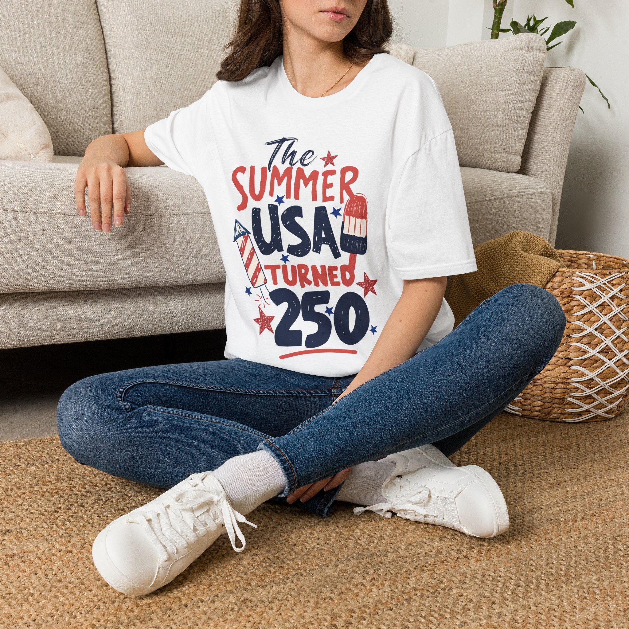 The Summer USA Turned 250 | Patriotic Popsicle & Rocket Design | Cr8tive Designs
