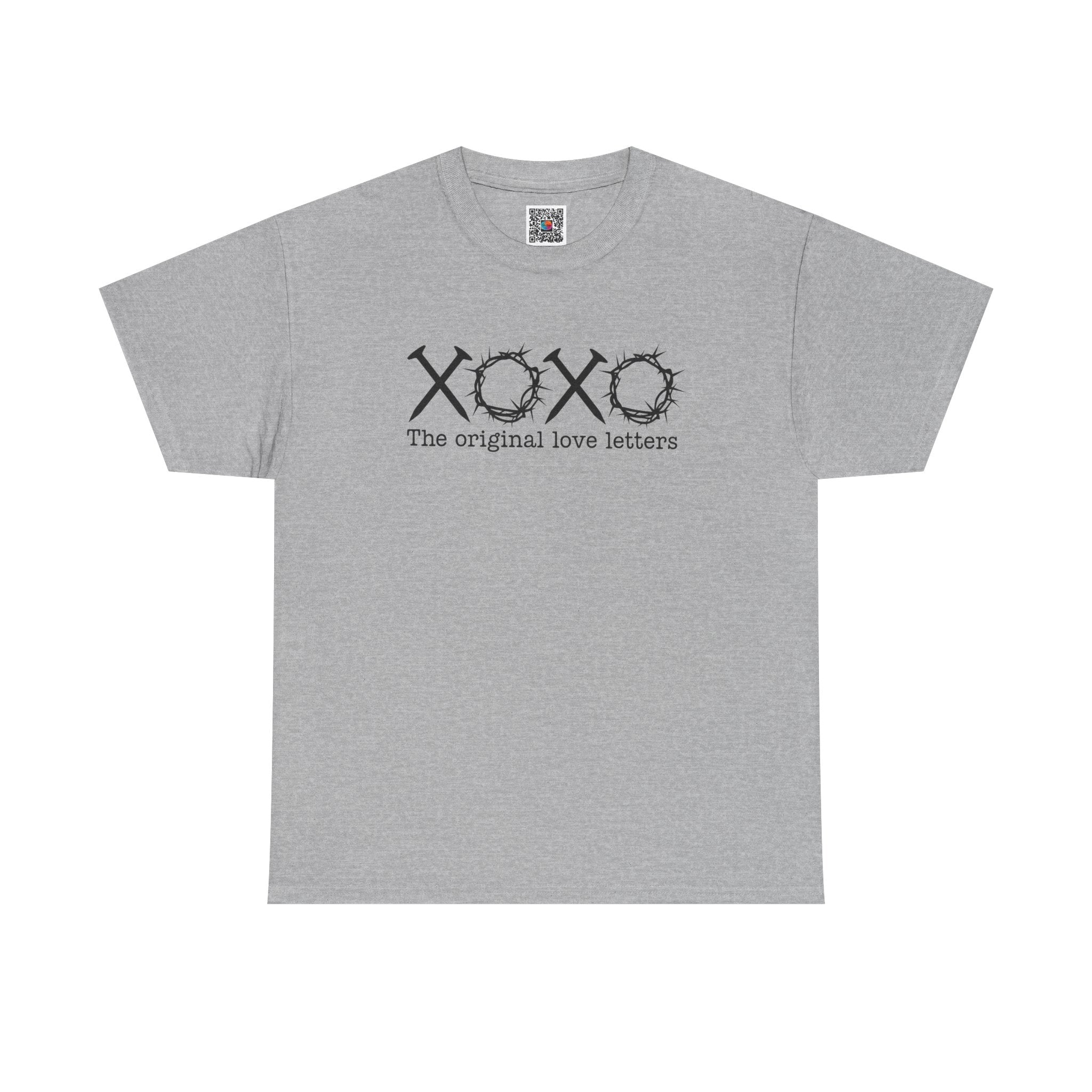 XOXO Floral Script T-Shirt — “XOXO the original love letters” Tee