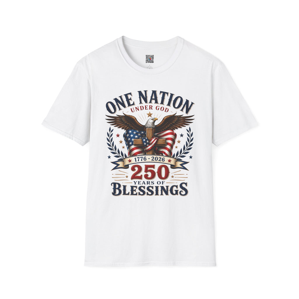 One Nation 250 Blessings | Patriotic Eagle Design | Cr8tive Designs
