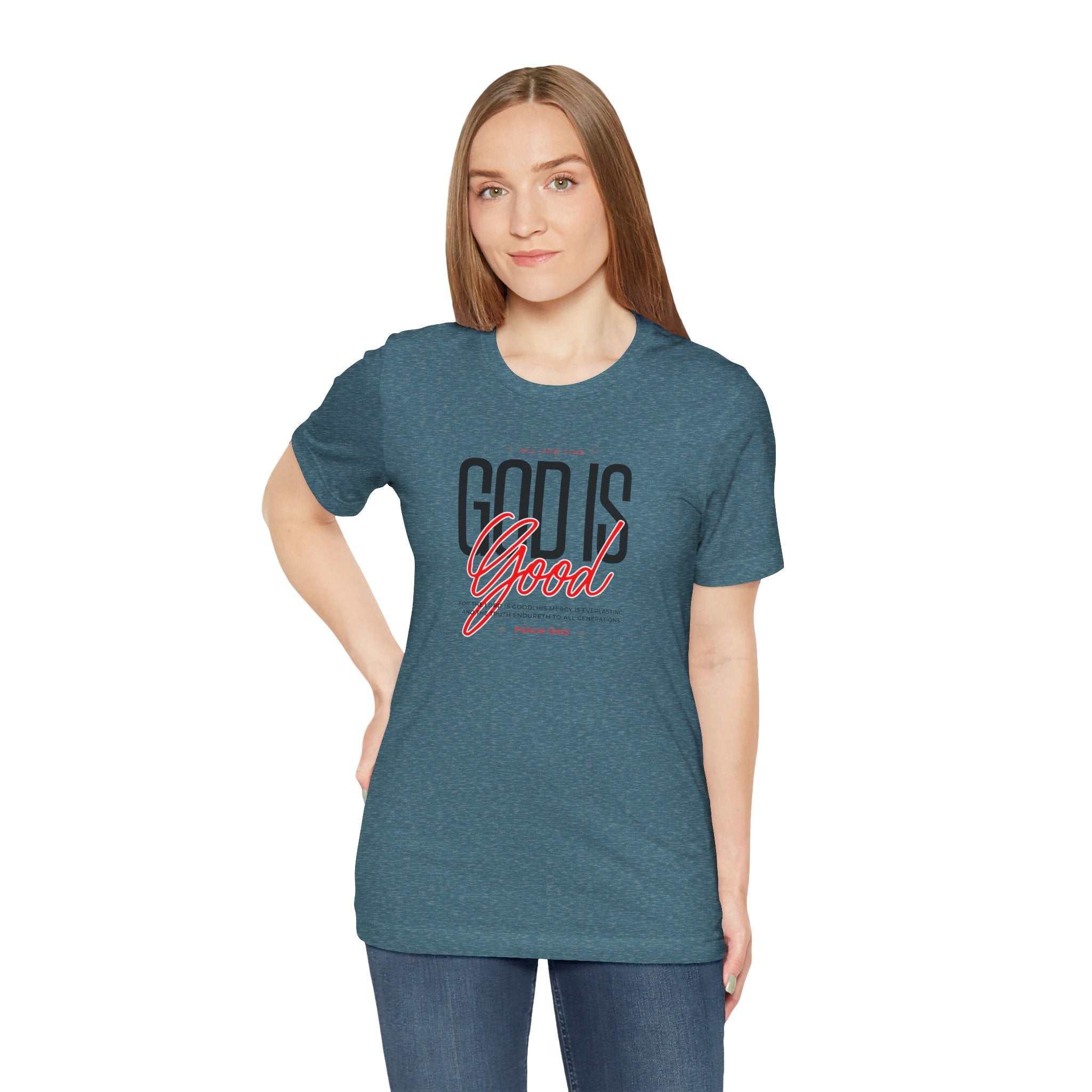 God Is Good Tee | Faith-Based Christian Graphic T-Shirt | Cr8tive Designs