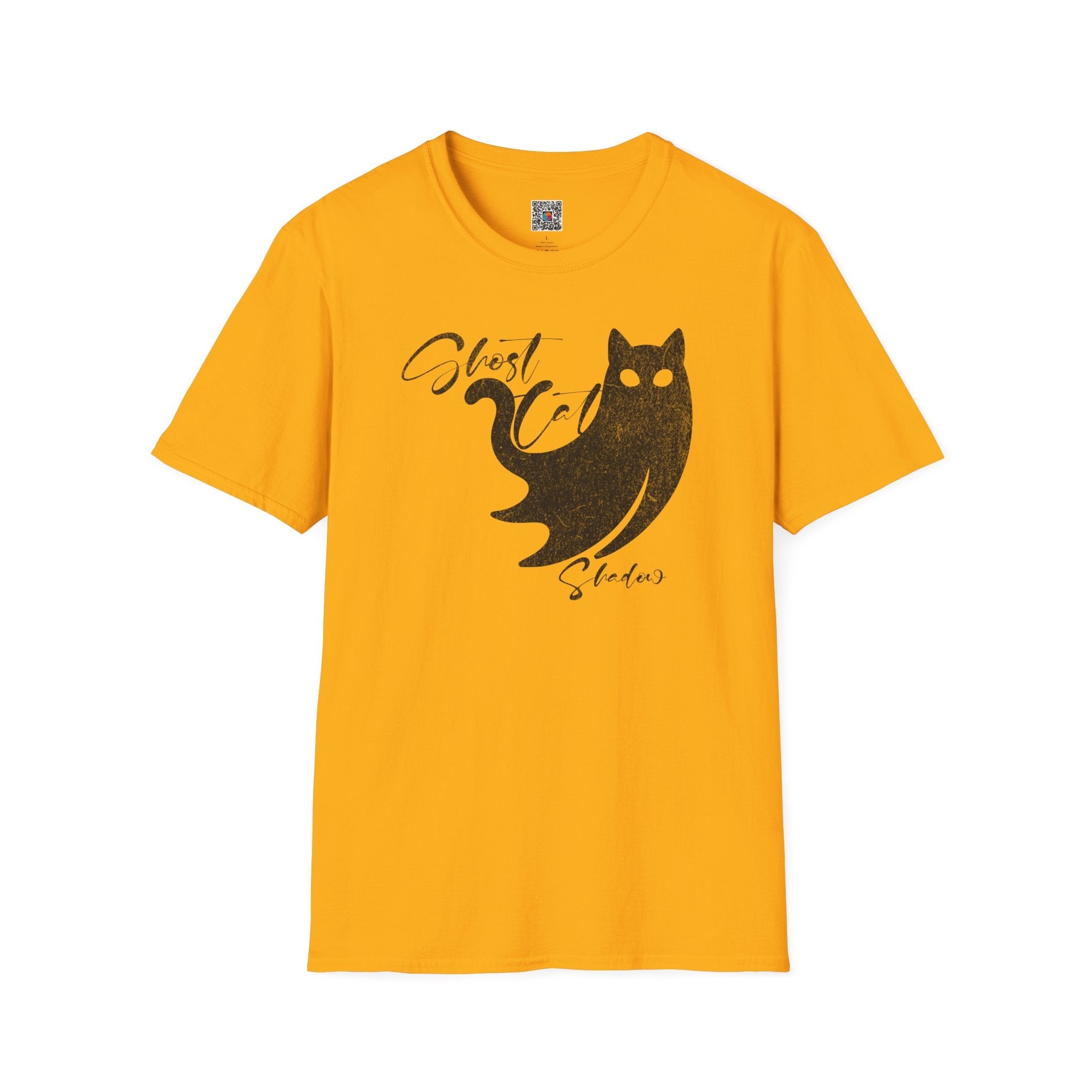 Ghost Cat T-Shirt | Cute Spooky Cat Graphic Tee | Cr8tive Designs