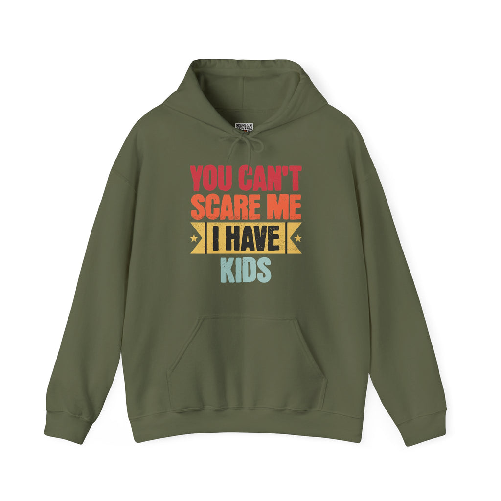 You Can’t Scare Me, I Have Kids | Funny Retro Parent Hoodie | Cr8tive Designs