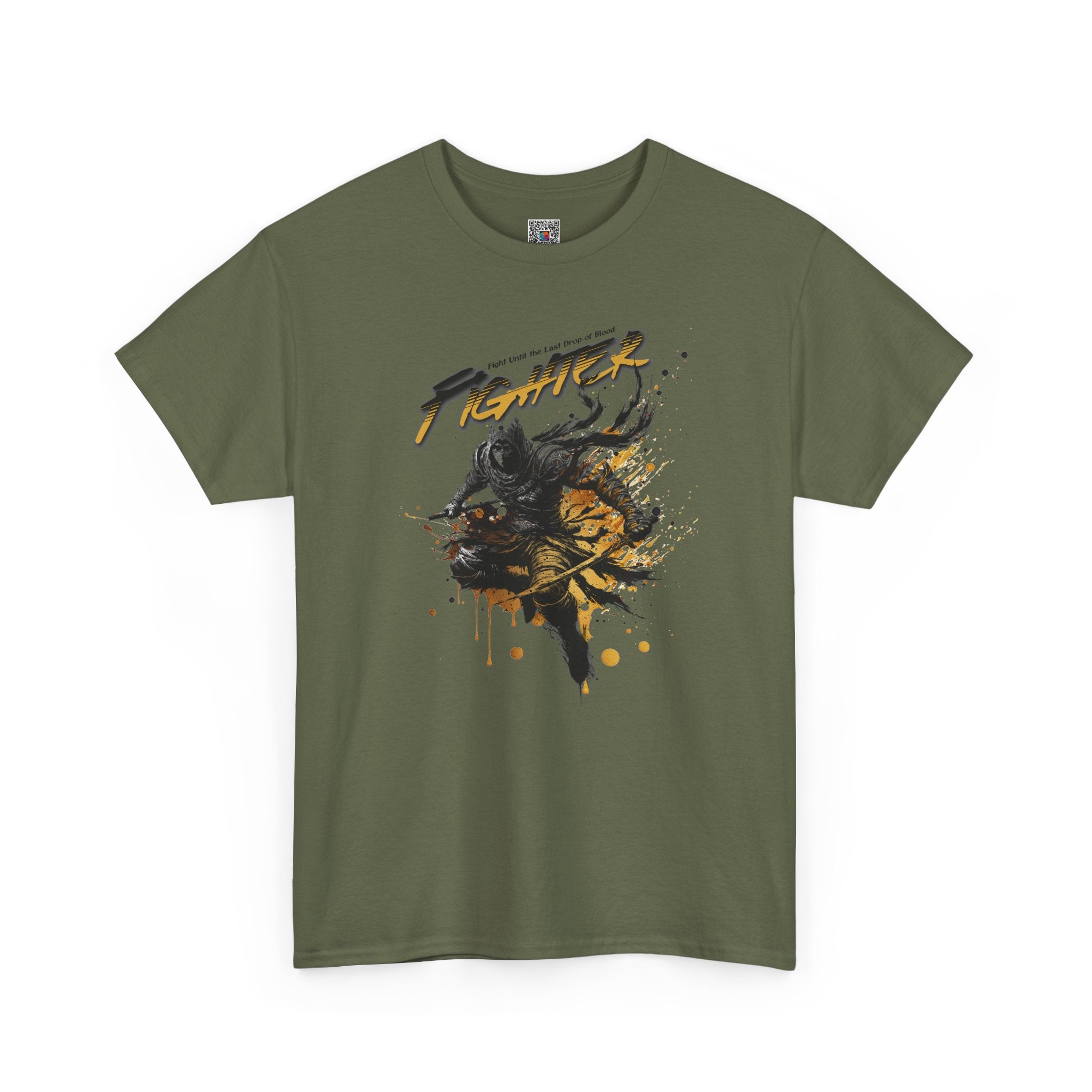 Fight Until the Last Drop of Blood T-Shirt | Shadow Warrior Ninja Graphic Tee | Cr8tive Designs