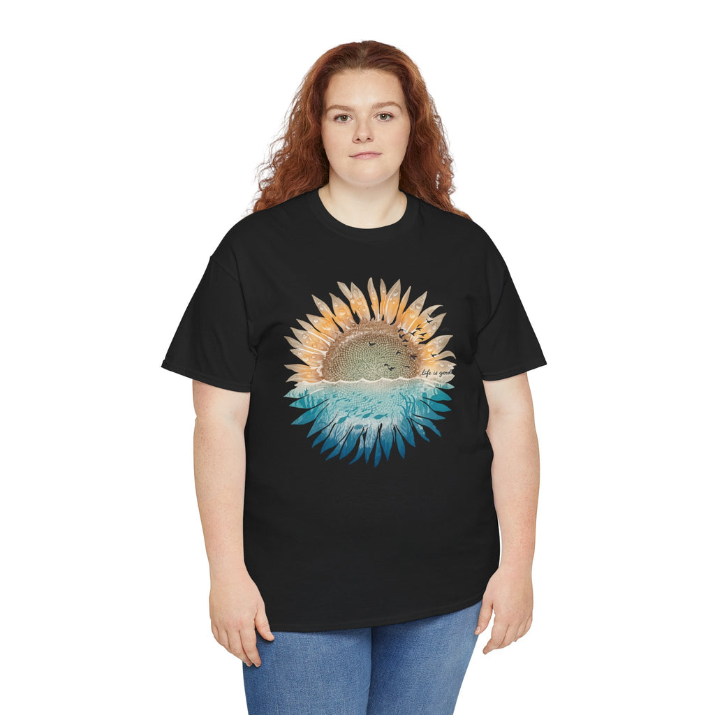 Sun and Sea Graphic T-Shirt/Cr8tive Designs