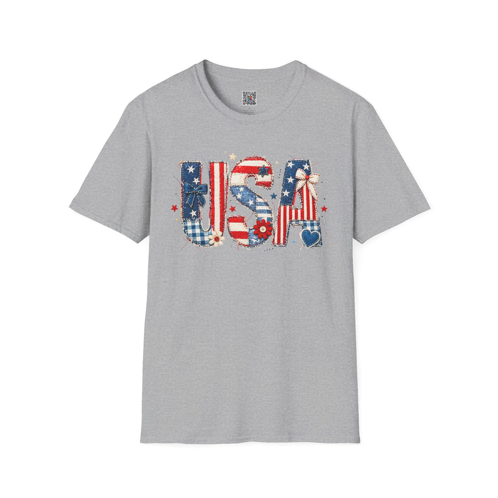 USA Patriotic | Vintage Red White & Blue Design | Cr8tive Designs