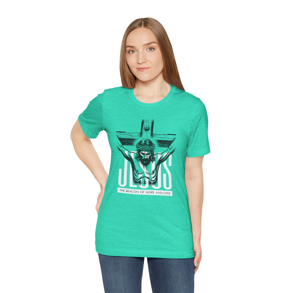 Jesus Crucifix Tee | Christian Graphic T-Shirt | Cr8tive Designs