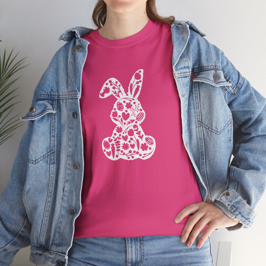 Floral Lace Bunny T-Shirt
