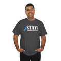 STAY Tomorrow Needs You T-Shirt | Suicide Prevention Ribbon Semicolon Tee | Cr8tive Designs