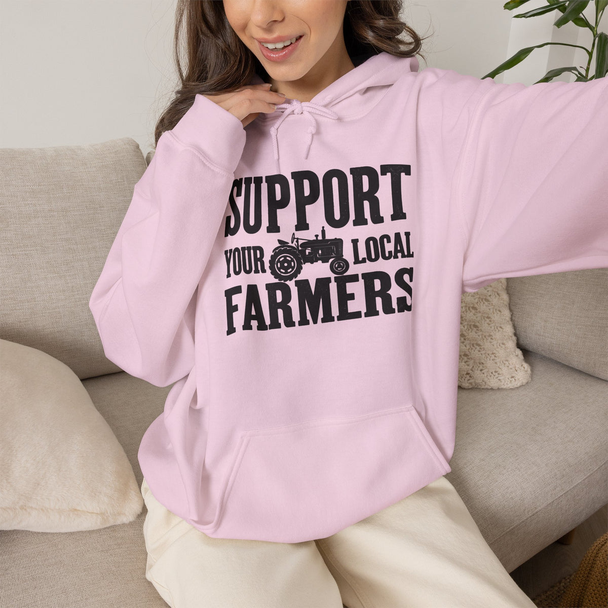 Support Your Local Farmers Hoodie | Cr8tive Designs
