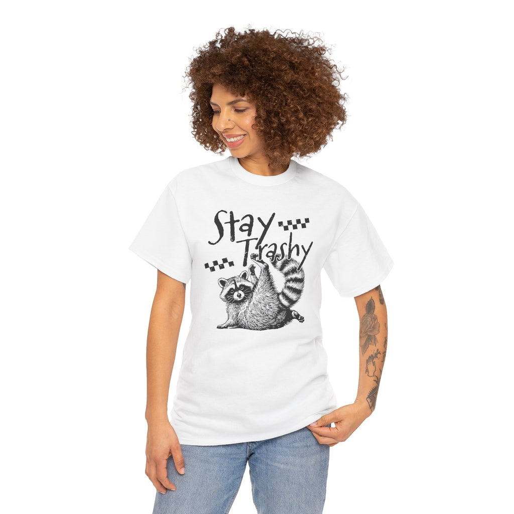 Funny Raccoon Graphic Tee – Trendy Mom Life Shirt, Cute Chaos Mom Tee | Cr8tive Designs