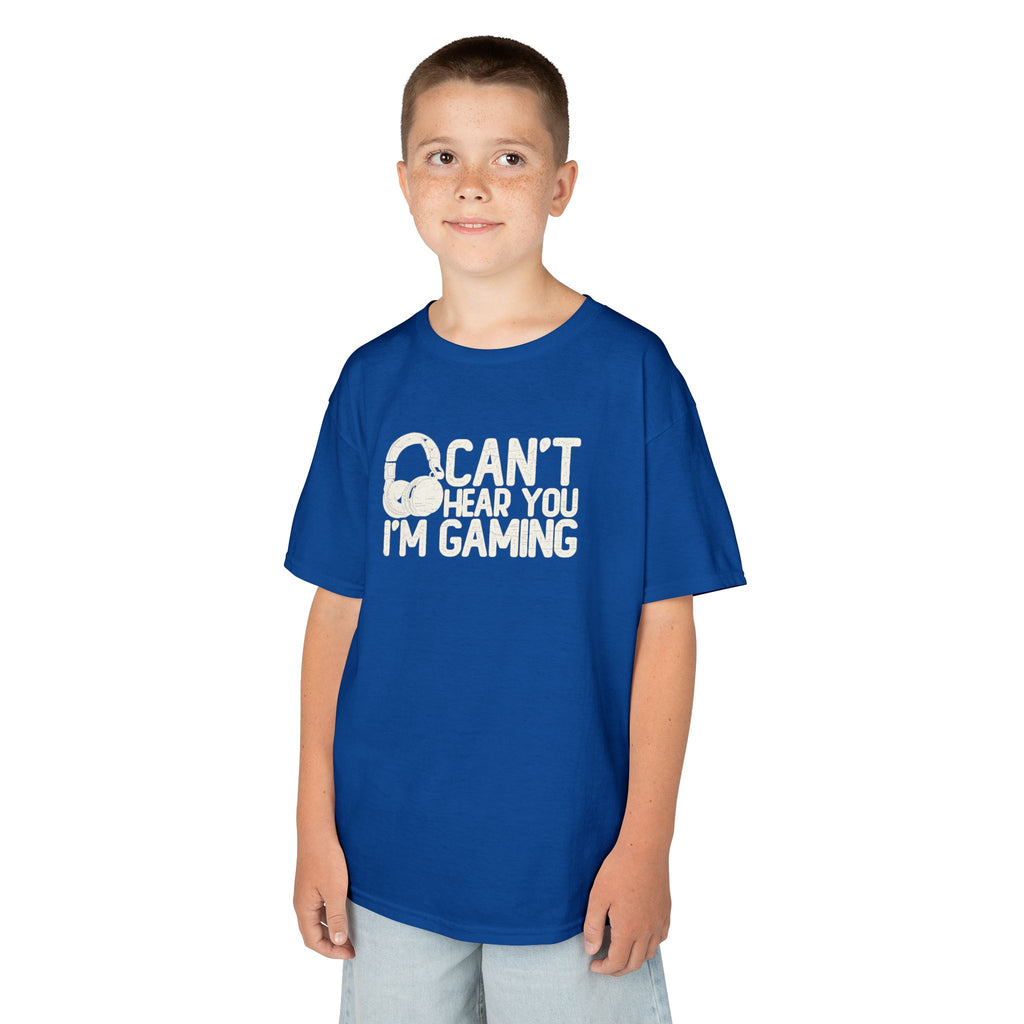 Can’t Hear You, I’m Gaming | Funny Youth Gamer T-Shirt | Cr8tive Designs