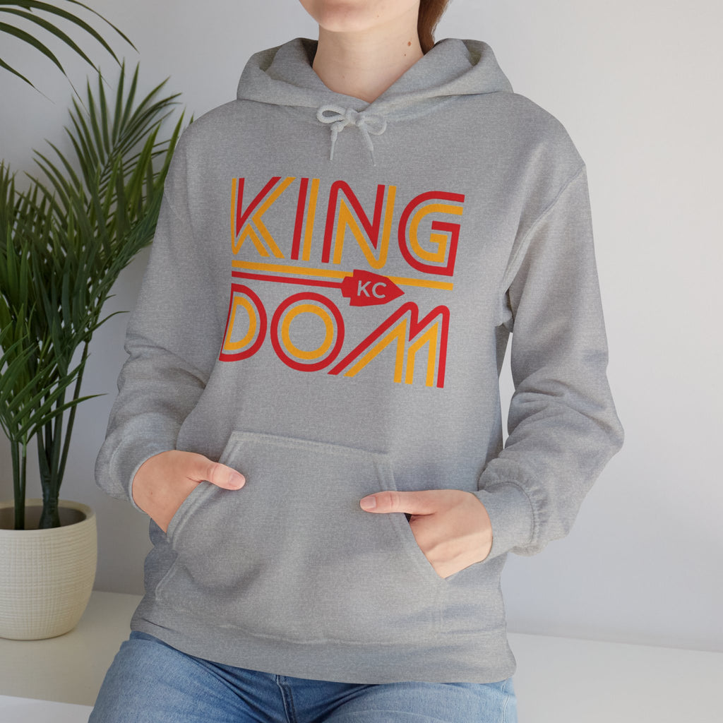 KC Kingdom | Retro Football Hoodie | Cr8tive Designs