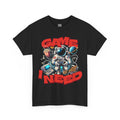 Game Is All I Need T-Shirt | Astronaut Gamer Graphic Tee | Cr8tive Designs