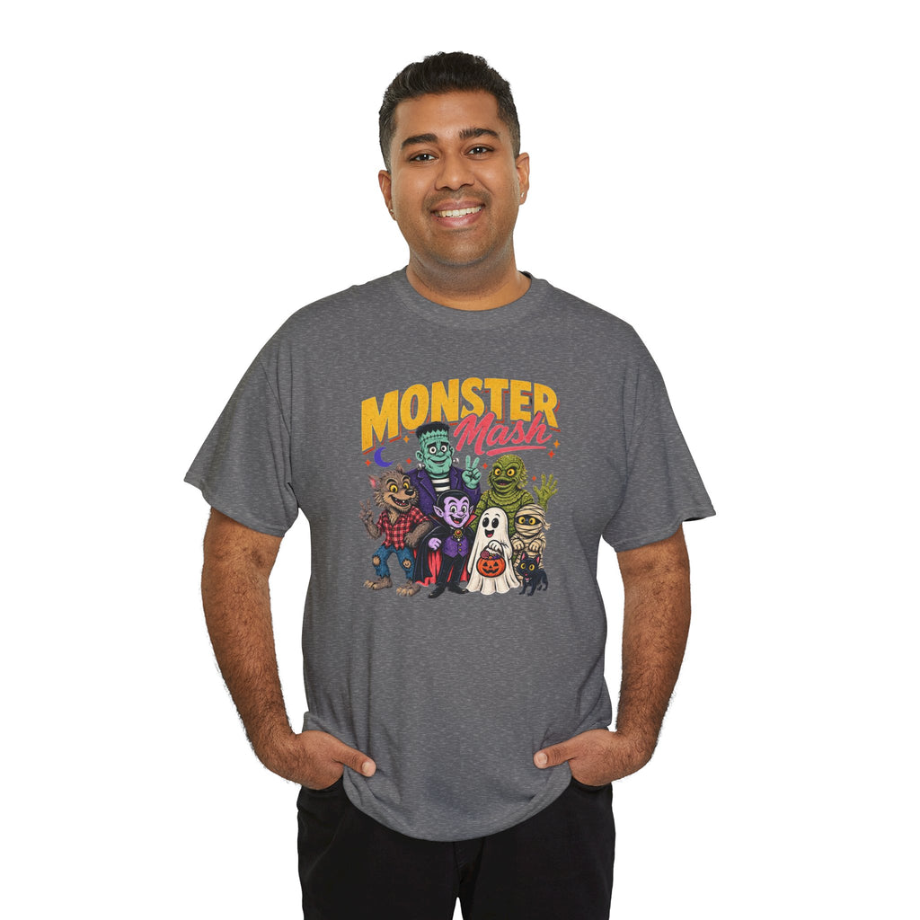 Monster Mash Tee | Vintage Halloween Monsters Squad T-Shirt | Cr8tive Designs