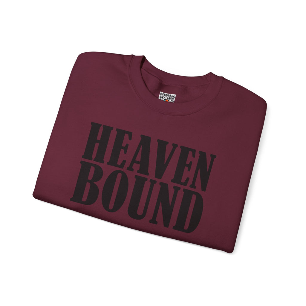 Heaven Bound Sweatshirt | Christian Faith Crewneck Pullover | Cr8tive Designs