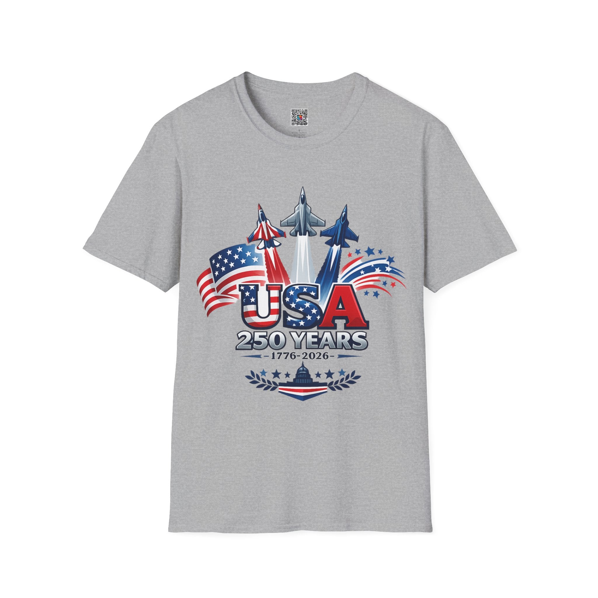 USA 250 Years | Patriotic Jet & American Flag Design | Cr8tive Designs