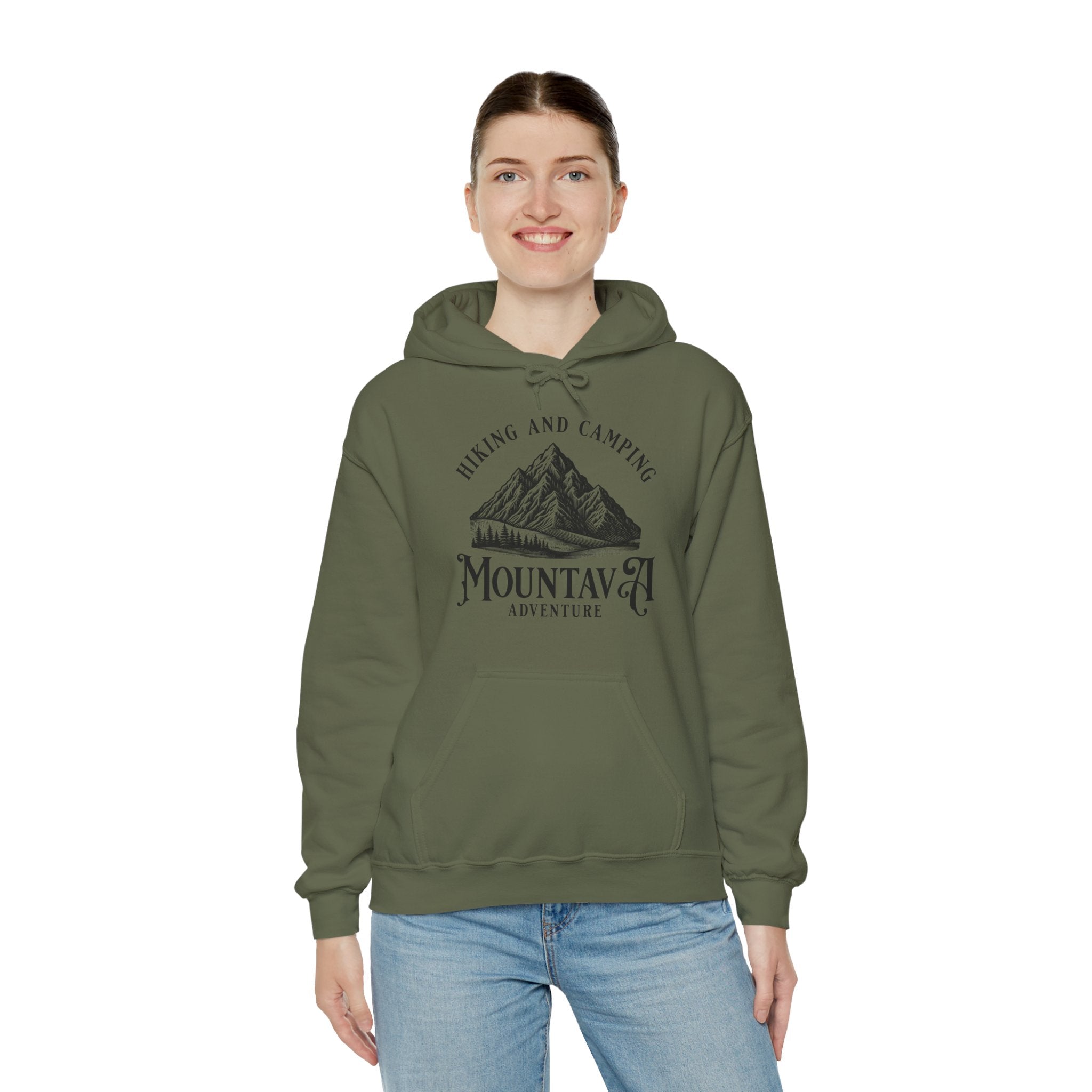 Mountain Adventure Hoodie | Hiking & Camping Outdoor Design | Cr8tive Designs