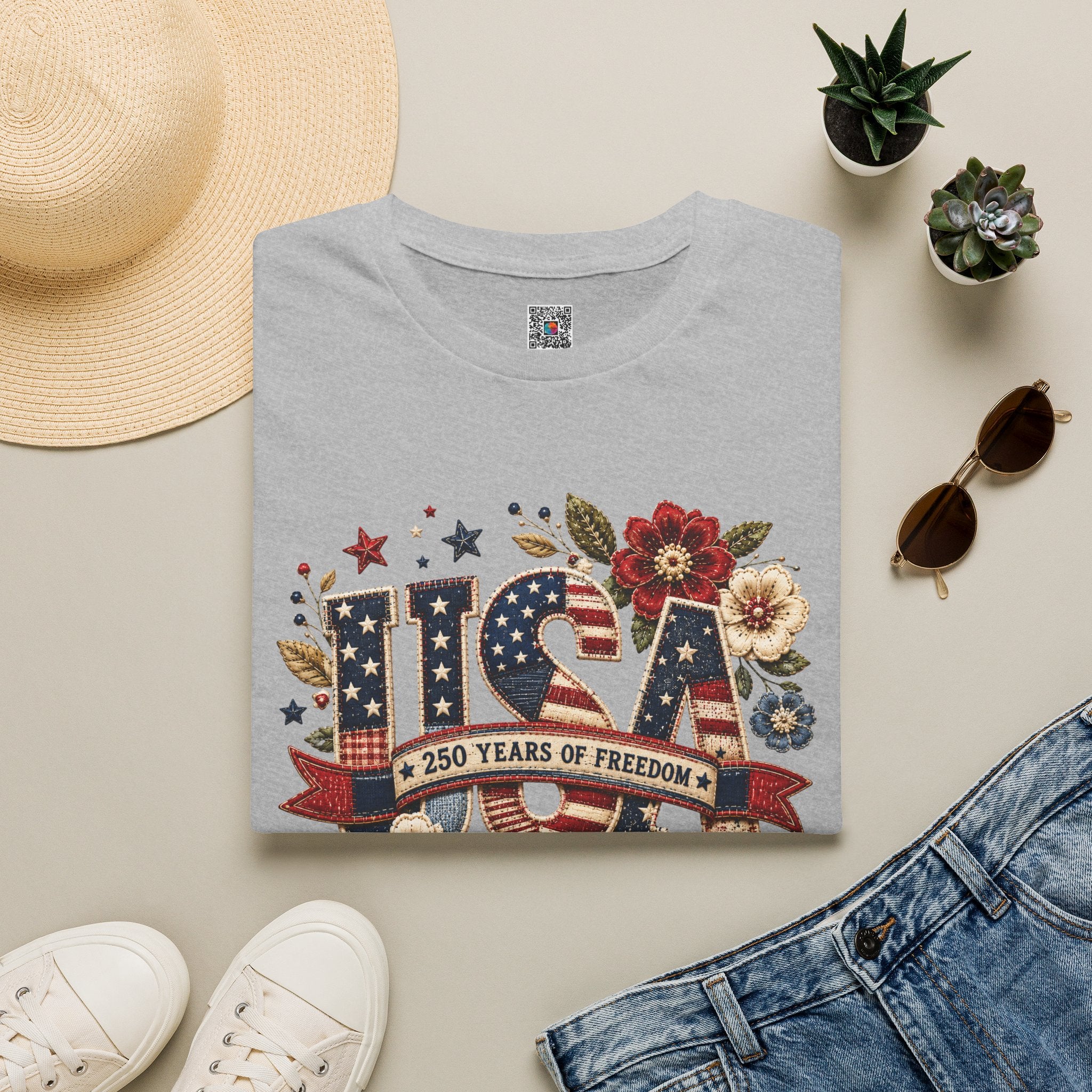 USA Red White & Bloom | Patriotic Floral Design | Cr8tive Designs